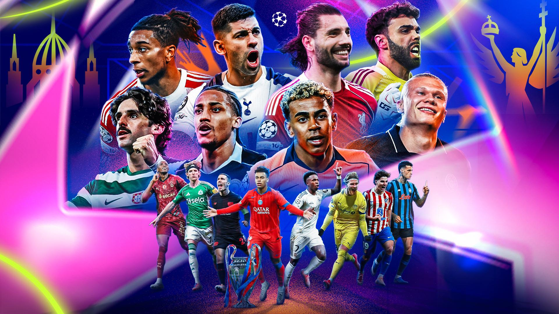 Champions League football live score